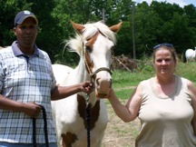 Patches and family.